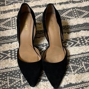 Black Nine West heels